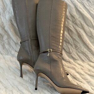 Jimmy Choo Croc Boots